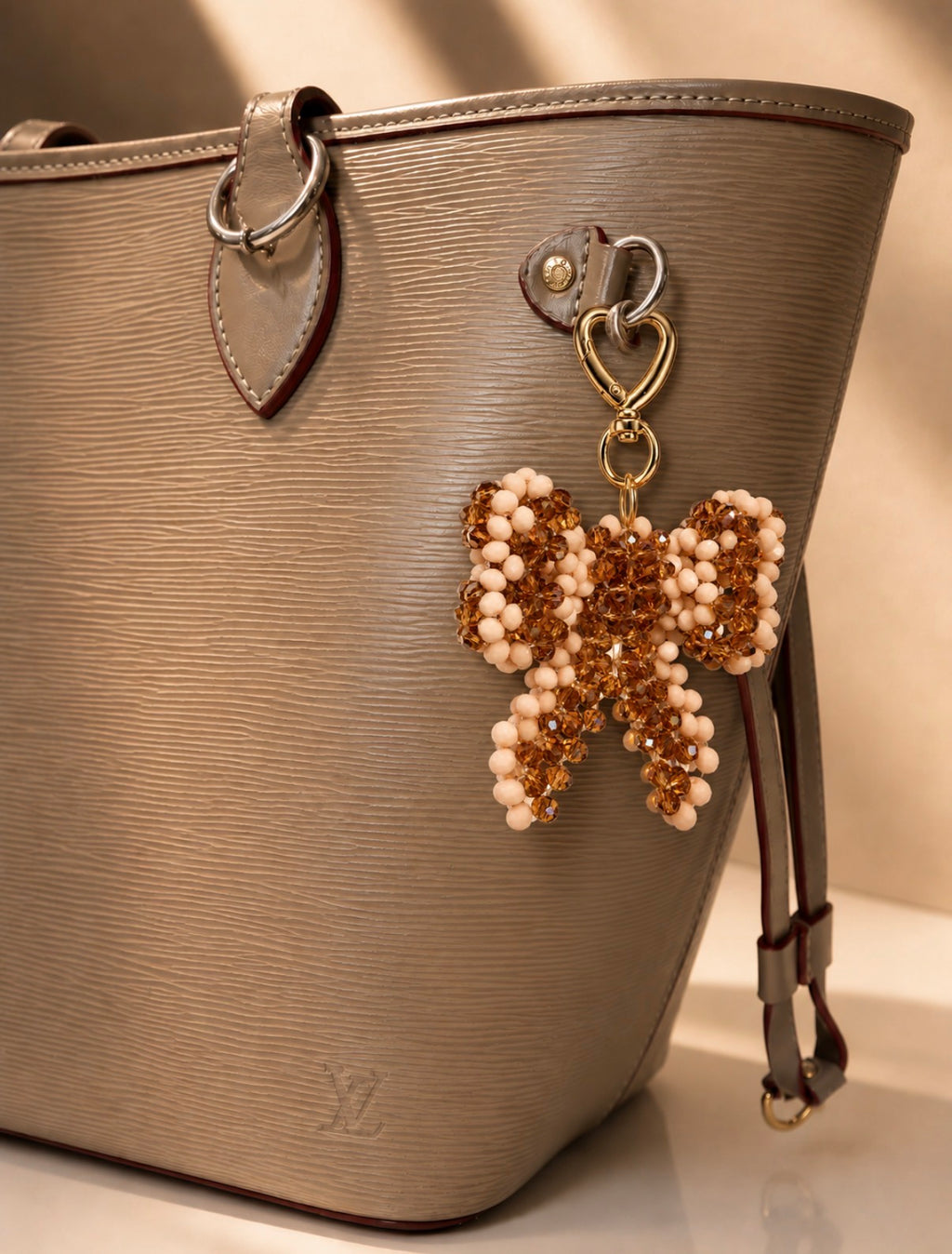Amber Blush Bow