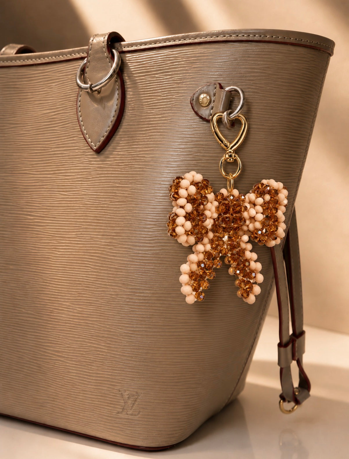 Amber Blush Bow