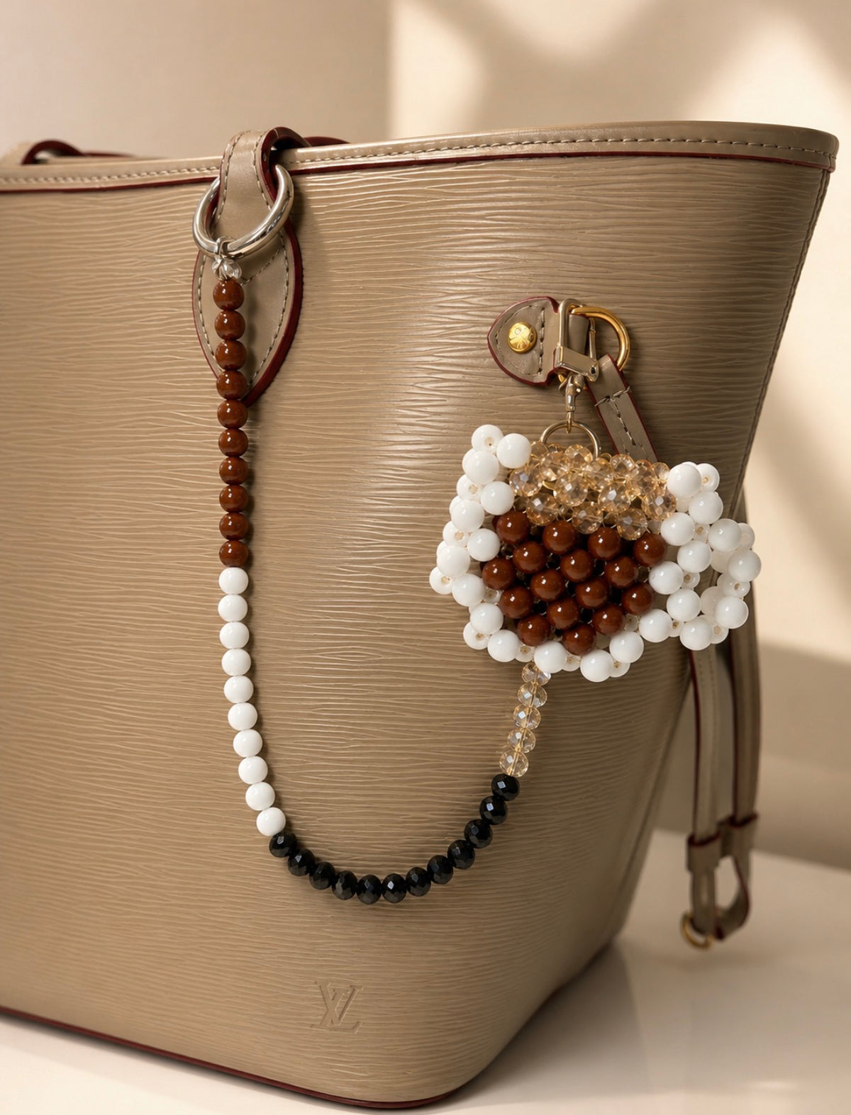 Mocha Pearl Charm
